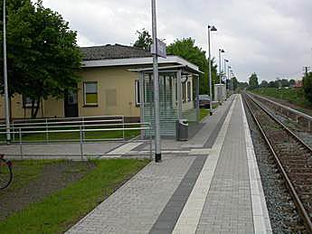 Bahnhof Rieste vor Umbau
